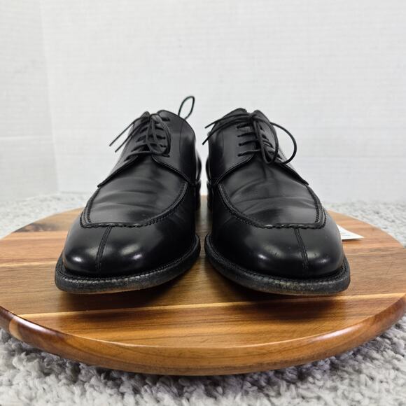 Salvatore Ferragamo Mens 10.5B Lavorazione Originale Black Split Toe Dress Shoe main image 15